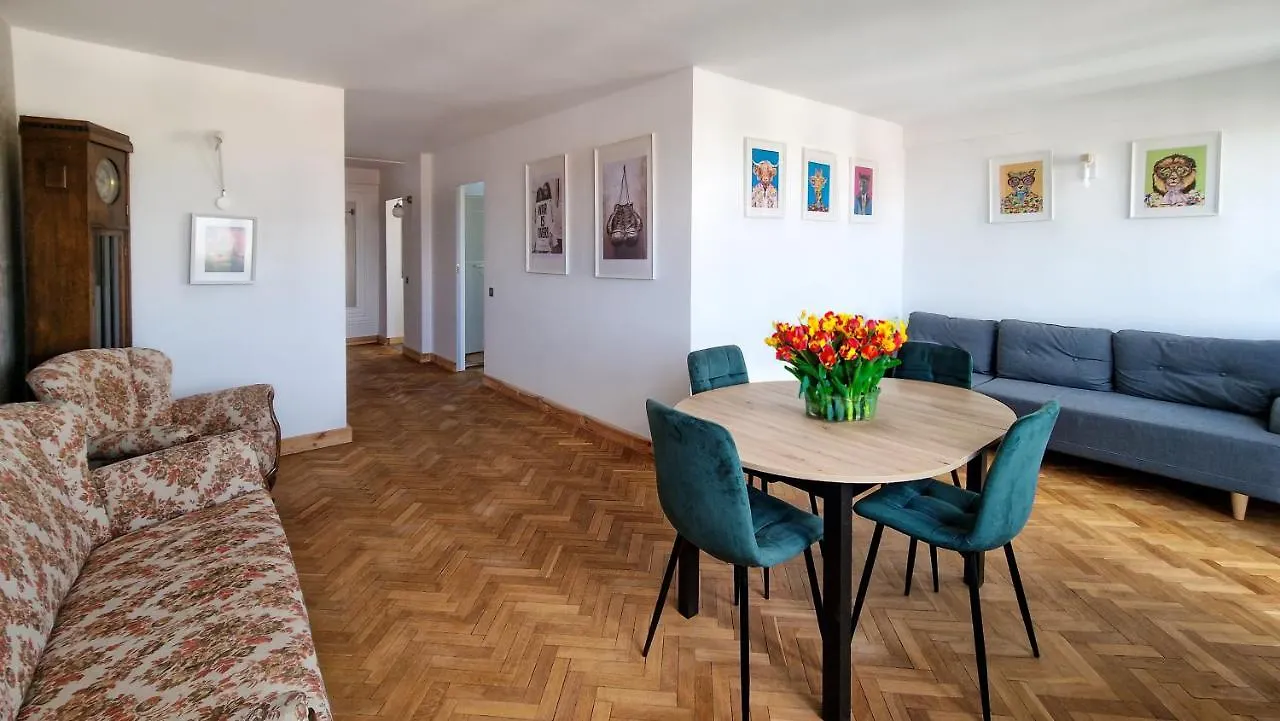 Spacious Flat With Amazing View - Fast Wifi Apartment Warsaw Poland