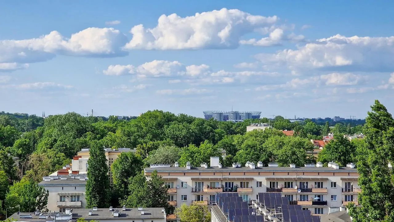 Spacious Flat With Amazing View - Fast Wifi Apartment Warsaw 0*,